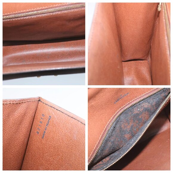 LOUIS VUITTON Monogram Monceau 2Way Hand Bag M51185 LV Auth jk753 - Picture 16 of 16